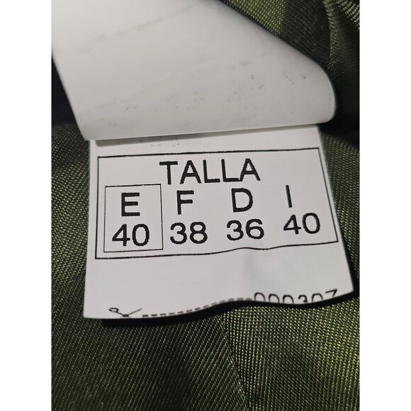 Jimmy Hourihan Women's Gray Wool Swing Coat Size M (E 40) Made In Spain 2939 - Picture 8 of 15